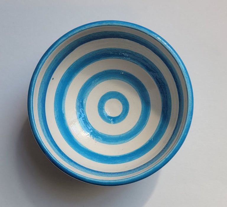 Dishes & Deco Bretons Schaaltje - Blauw - Aardewerk - Ø 10 cm