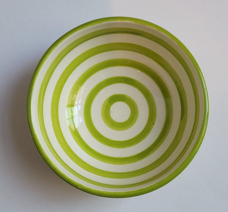 Dishes & Deco Bretons Schaaltje - Groen - Aardewerk - Ø 10 cm