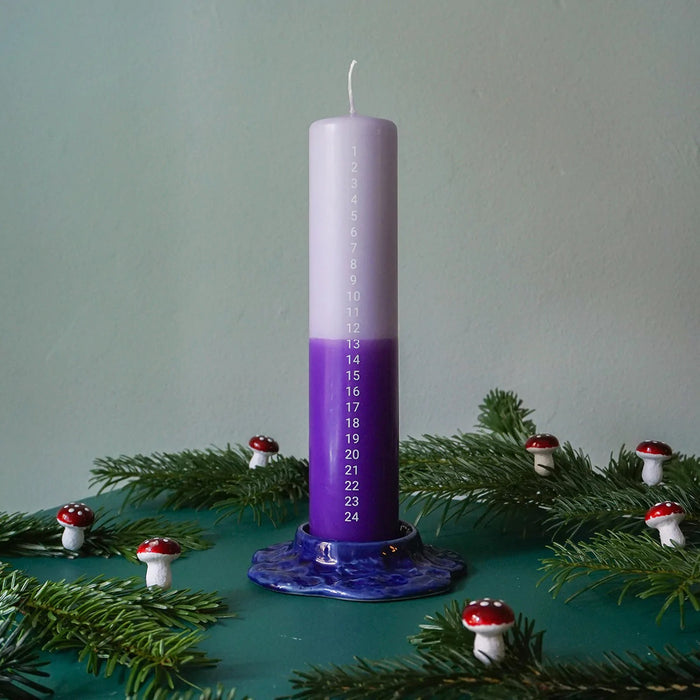 Finders Keepers Adventkaars - Lavendel/Paars - Paraffine