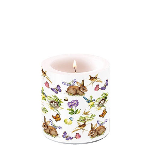 Ambiente Easter Feeling Kaars - Klein - Paraffine - Ø 9 cm