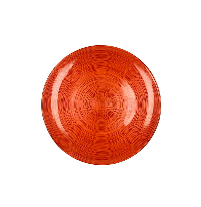 Brandani Ares Ontbijtbord - Oranje - Glas - Ø 21 cm