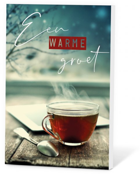 Thee in een Kaartje - Een warme groet