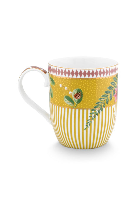 Pip Studio La Majorelle Yellow Beker - Porselein - 145 ml