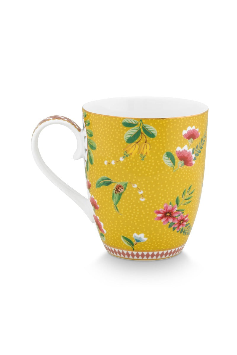 Pip Studio La Majorelle Yellow Beker - Porselein - 365 ml