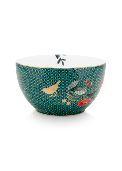 Pip Studio Winter Wonderland Dove Green Schaaltje - Porselein - Ø 9,5 cm