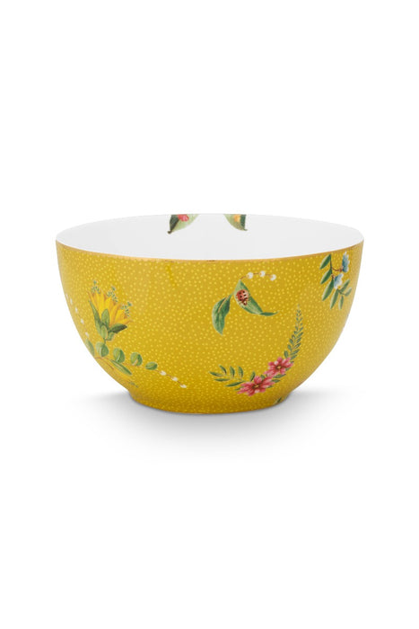 Pip Studio La Majorelle Yellow Schaaltje - Porselein - Ø 15 cm