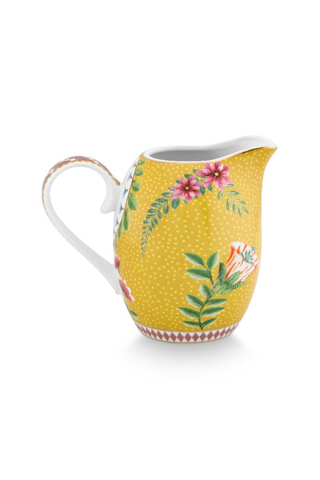 Pip Studio La Majorelle Yellow Melkkannetje - Porselein - 250 ml