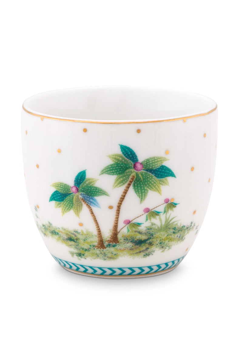 Pip Studio Jolie Dots Gold Eierdopje - Porselein - Ø 4 cm