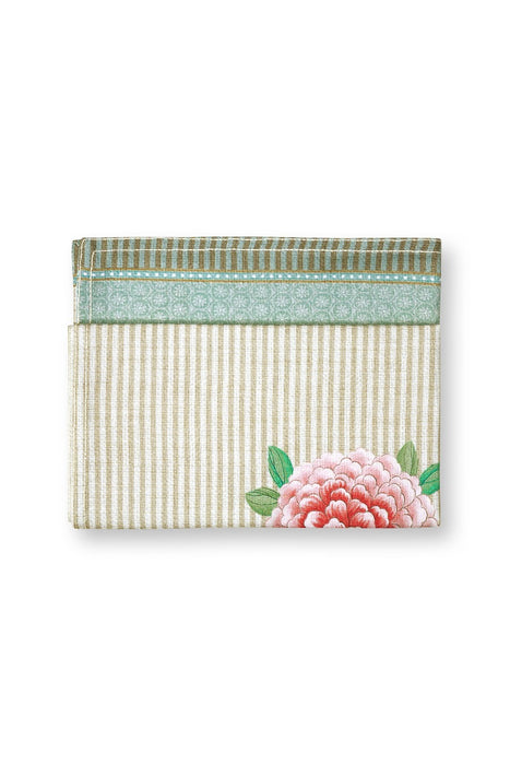 Pip Studio Blushing Birds Bird Khaki Theedoek - 100% Katoen - 50 cm x 70 cm