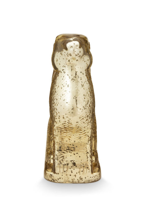 Pip Studio Decoratie Haas - Goudkleurig - Metaal - 19,5 cm x 26 cm