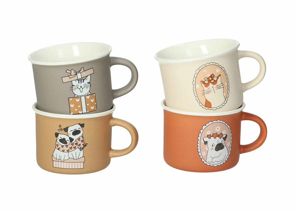 Brandani Cani e Gatti Beker - Kat - New Bone China - 160 ml