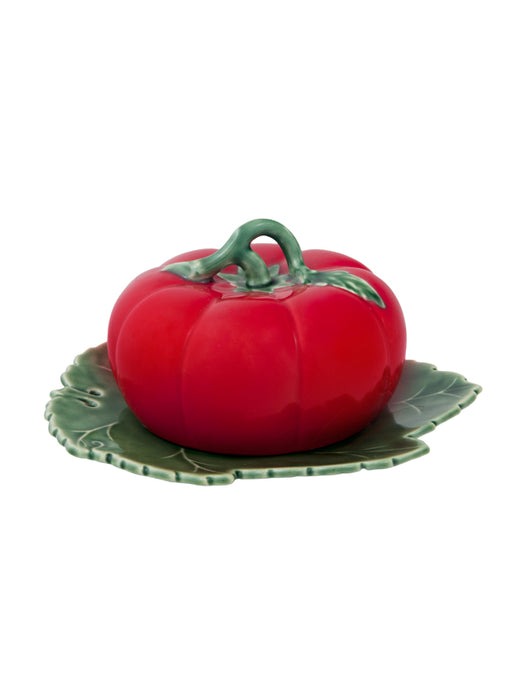 Bordallo Pinheiro Tomato Botervloot - Aardewerk - 20 cm x 18 cm