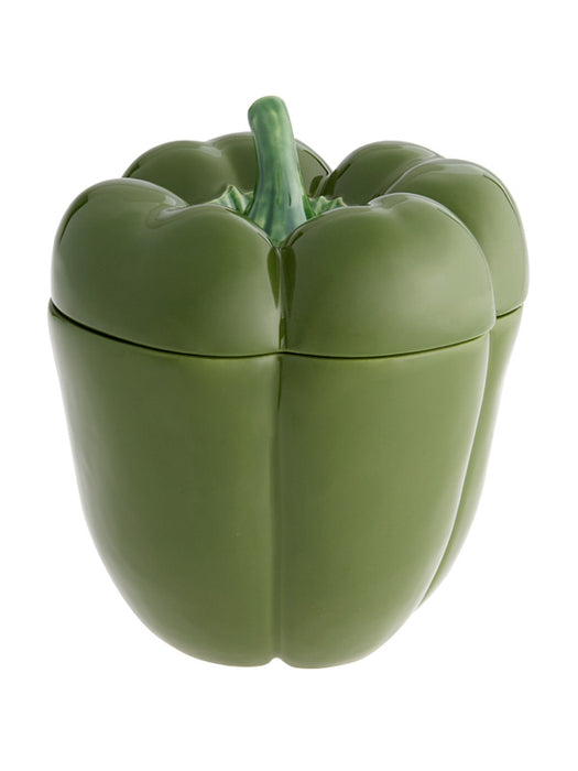 Bordallo Pinheiro Pimento Voorraadpot - Paprika - Groen - Aardewerk - Ø 19 cm