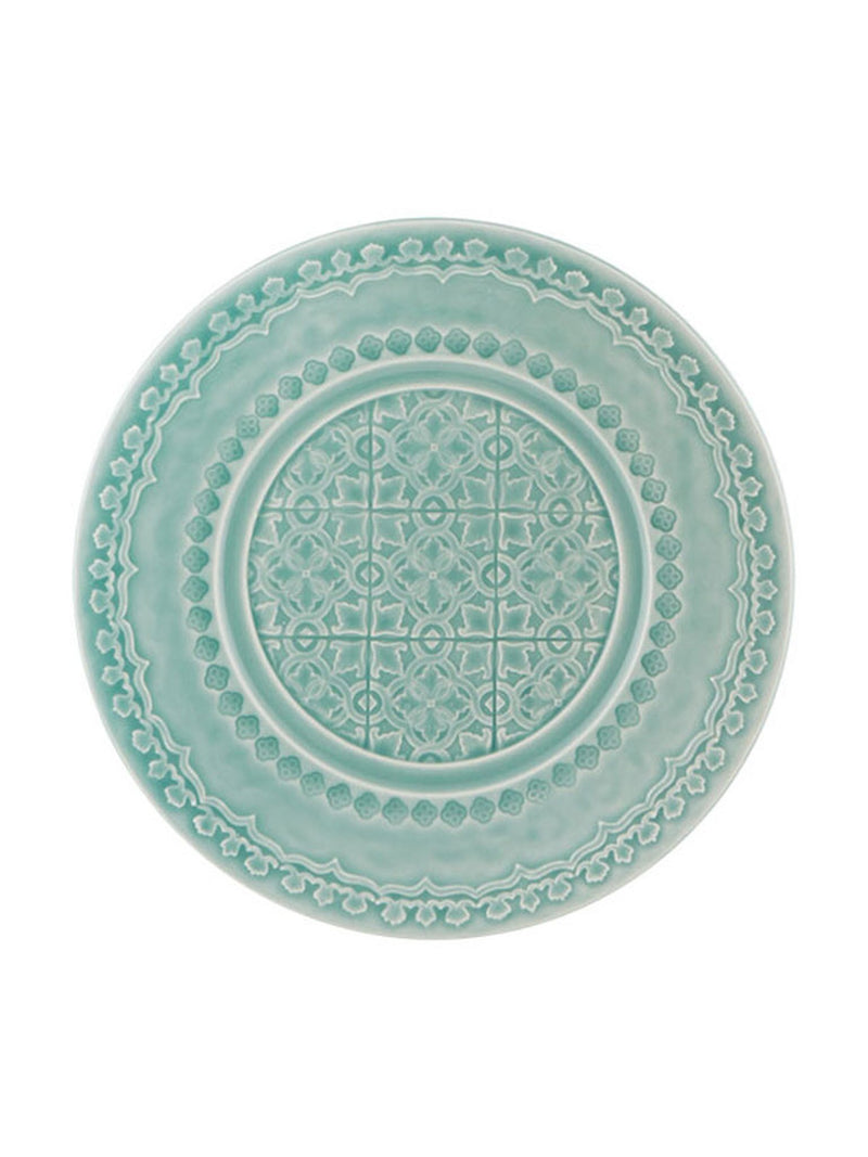 Bordallo Pinheiro Morning Blue Ontbijtbord - Blauw - Aardewerk - Ø 22 cm