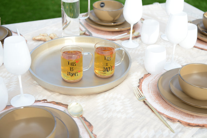 Aulica This is Mom's Glas - Transparant - Borosilicaatglas - 400 ml