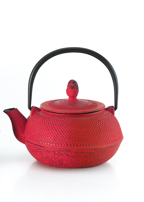 ChaCult Keyomi Theepot - Rood - Gietijzer - 800 ml