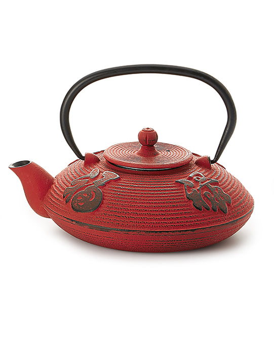 ChaCult Tianjin Theepot - Rood - Gietijzer - 800 ml