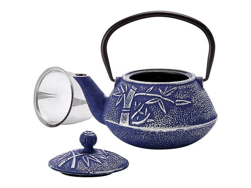 ChaCult Huan Theepot - Blauw - Gietijzer - 750 ml