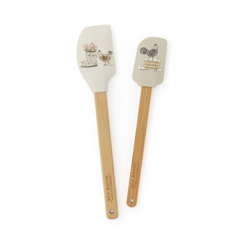 Cooksmart Hen House Lane Spatel - 2 delig - Bamboe