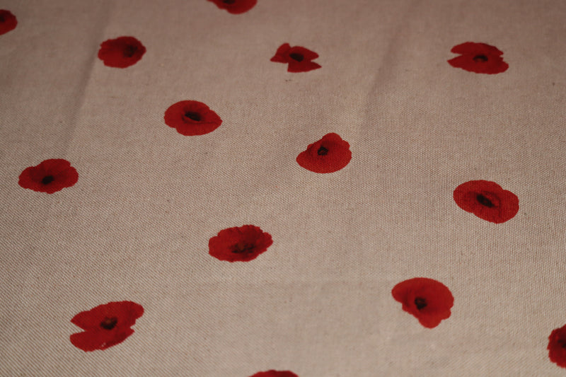 Marbella Tafelkleed - Klaproosjes - 80% Katoen - 20% Polyester - 180 cm x 140 cm