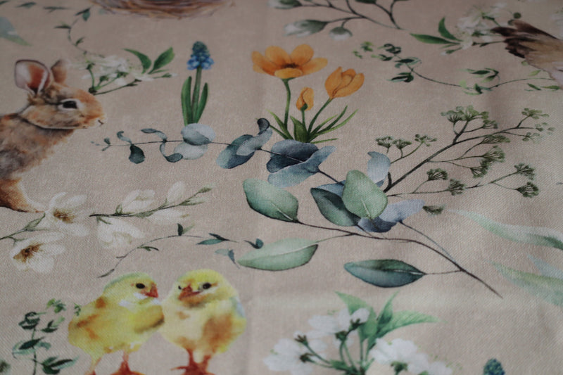 Marbella Tafelkleed - Pasen - 80% Katoen - 20% Polyester - 180 cm x 140 cm