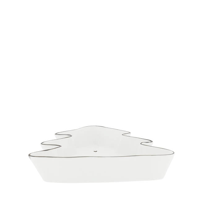 Bastion Collections XMAS White Schaal - Aardewerk - 18 cm