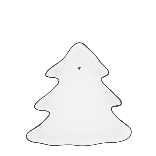 Bastion Collections XMAS White Schaal - Aardewerk - 18 cm