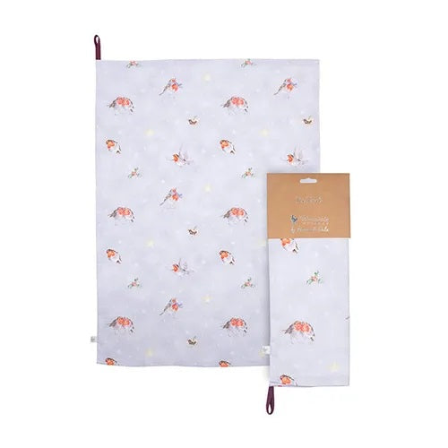 Wrendale Designs Seasons Tweetings Theedoek - 69 cm x 50 cm