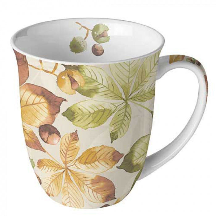 Ambiente Castanea Beker - Fine Bone China - 400 ml