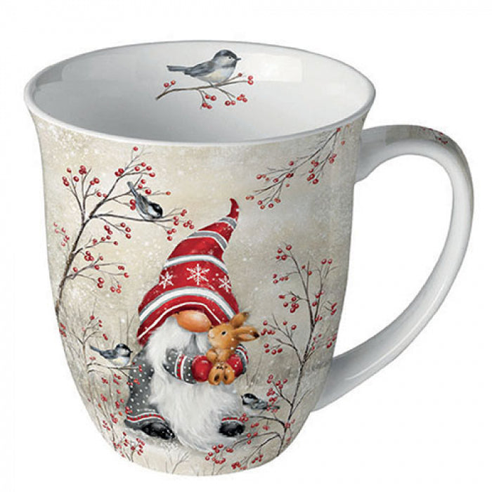 Ambiente Dwarf Hug Beker - Fine Bone China - 400 ml