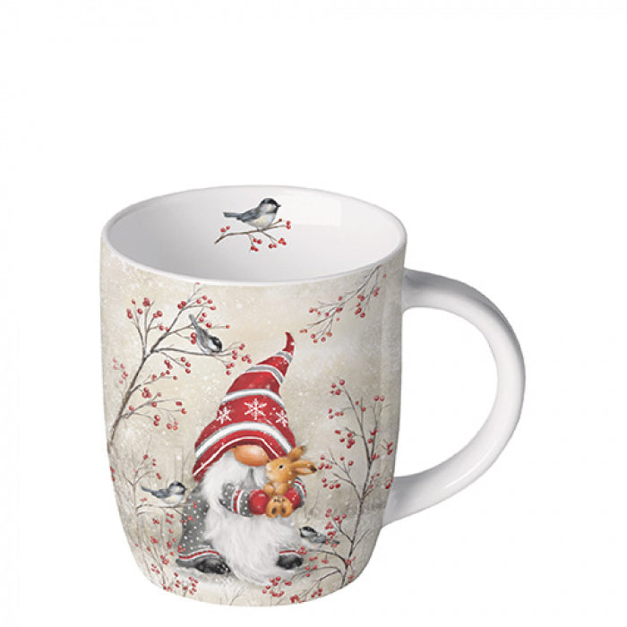 Ambiente Dwarf Hug Beker - Fine Bone China - 200 ml
