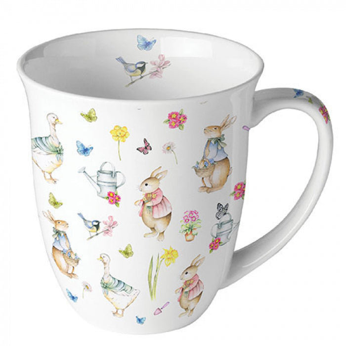 Ambiente Easter Garden Beker - Fine Bone China - 400 ml