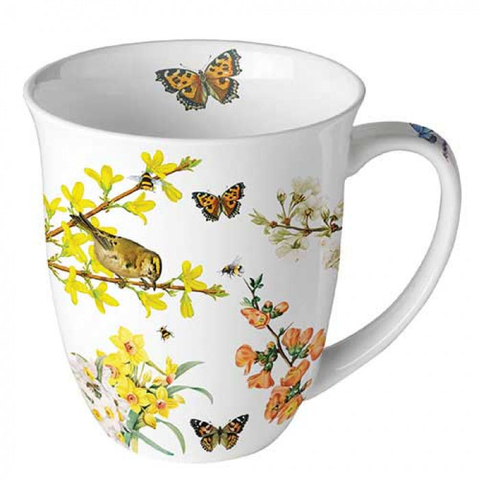 Ambiente Spring Awakening Beker - Fine Bone China - 400 ml