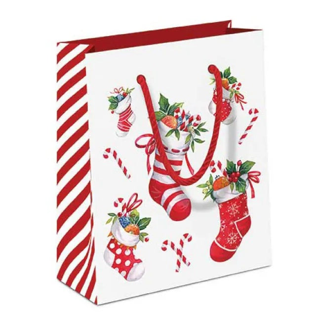Ambiente Cadeautas X-Mas Stockings - Papier - 22,5 cm x 17 cm x 9 cm