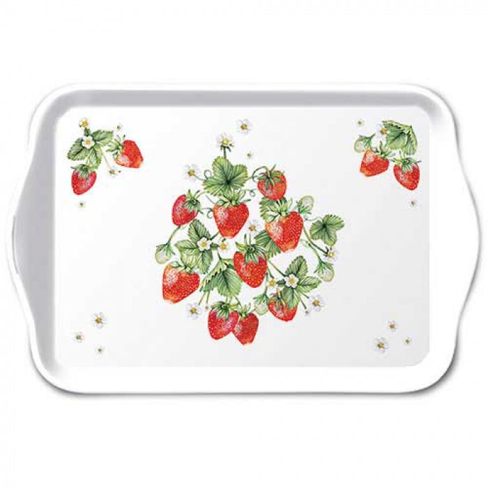 Ambiente Bunch of Strawberries Dienblad - Melamine - 13 cm x 21 cm