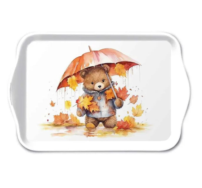 Ambiente Umbrella Bear Dienblad - Melamine - 13 cm x 21 cm