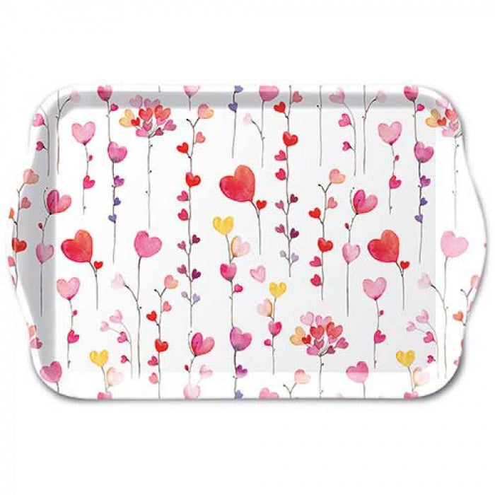 Ambiente Hearts Garlands Dienblad - Melamine - 13 cm x 21 cm