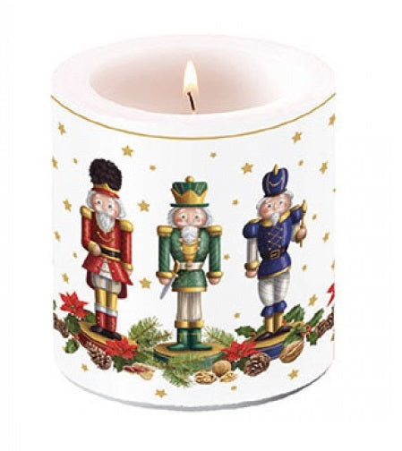 Ambiente Bearded Nutcracker Kaars - Medium - Paraffine - Ø 10 cm