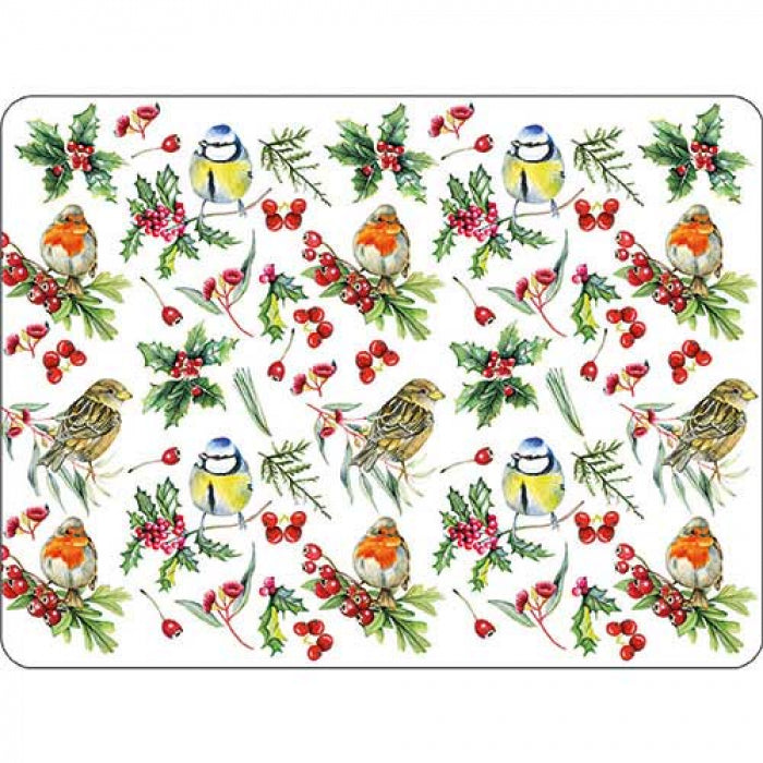 Ambiente Birds in Winter Placemat - PVC - 30 cm x 40 cm