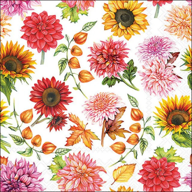 Ambiente Autumn Blooming Servetten - 33 cm x 33 cm
