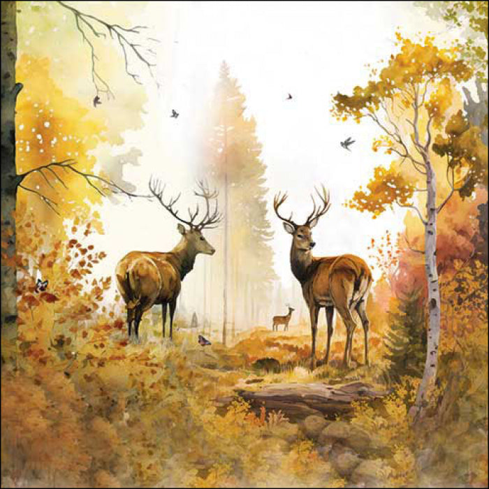 Ambiente Autumn Forest  Servetten - 25 cm x 25 cm