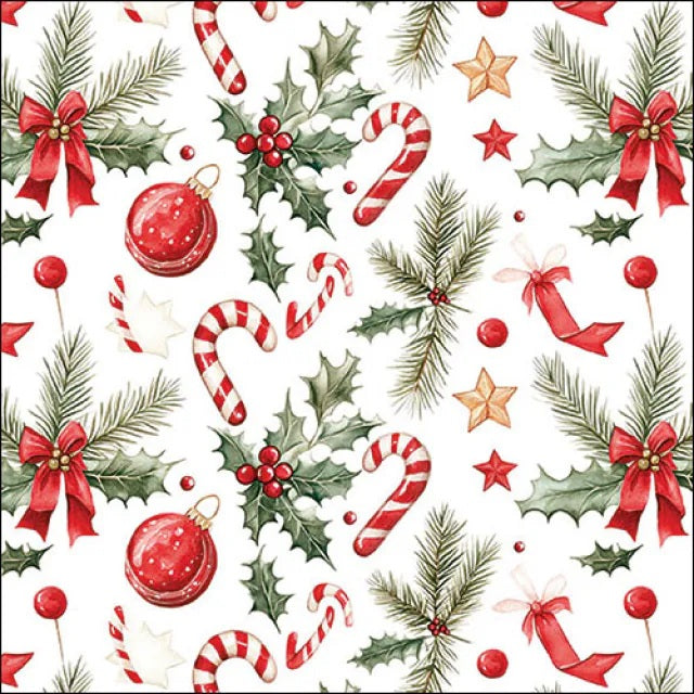 Ambiente Christmas Elements Servetten - 33 cm x 33 cm