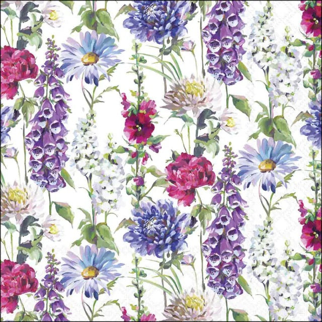 Ambiente Flower Tendril Servetten - 25 cm x 25 cm