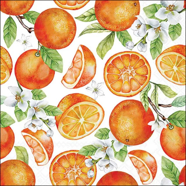Ambiente Juicy Oranges Servetten - 25 cm x 25 cm