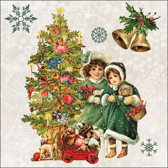 Ambiente Nostalgic Christmas Servetten - 33 cm x 33 cm