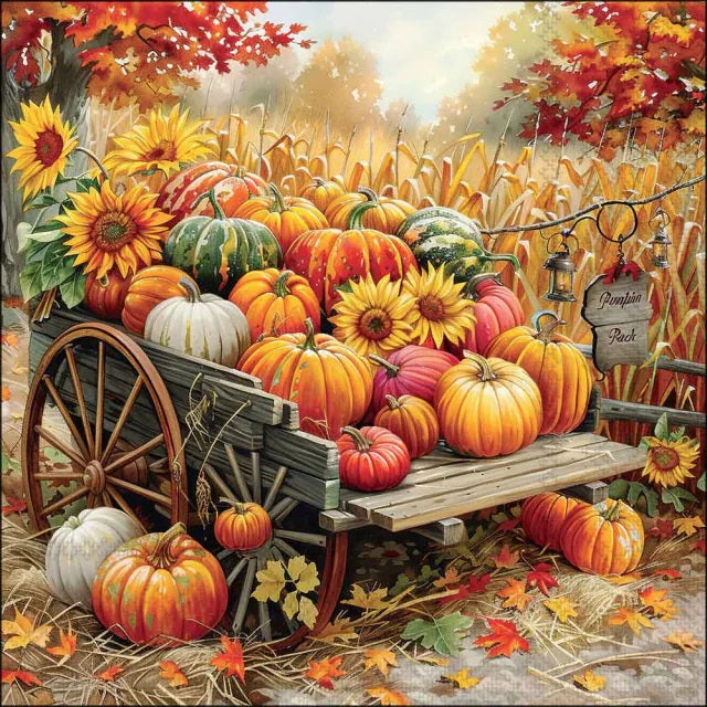 Ambiente Pumpkin Harvest Servetten - 33 cm x 33 cm