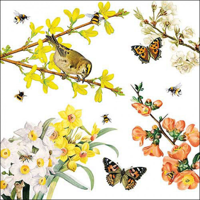 Ambiente Spring Awakening Servetten - 25 cm x 25 cm