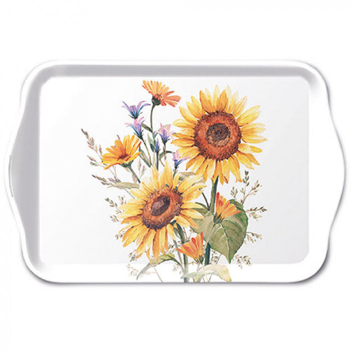 Ambiente Sunflowers Dienblad - Melamine - 13 cm x 21 cm