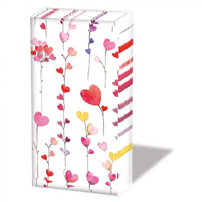 Ambiente Hearts Garlands Papieren Zakdoekjes