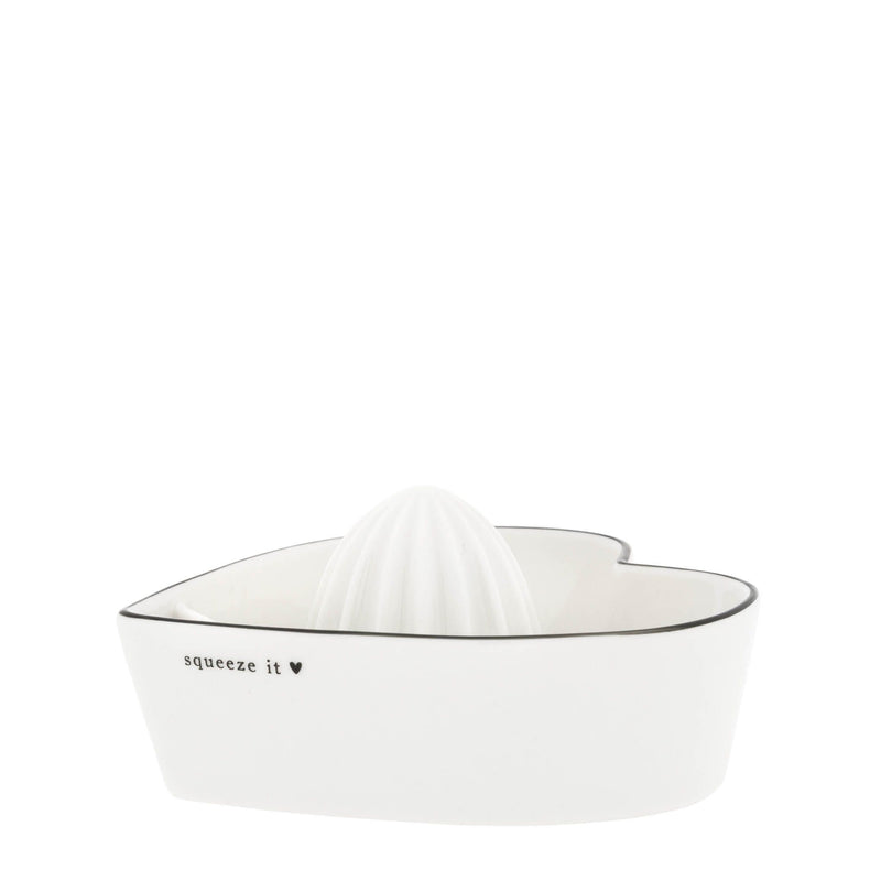 Bastion Collections White Sqeeze It Citruspers - Aardewerk - 13 cm x 4 cm